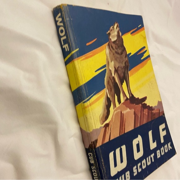 Old Vtg 1954 WOLF CUB SCOUT BOOK BOY SCOUTS AMERICA HANDBOOK - Picture 4 of 12